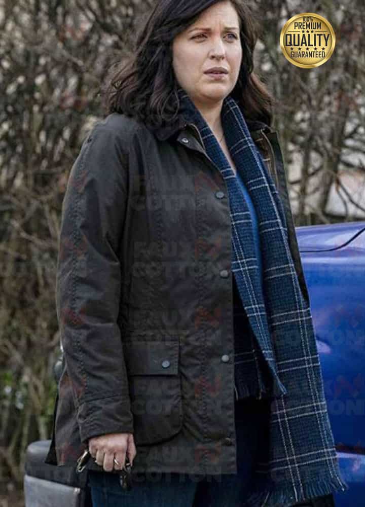 Emergence Jo Evans ( Allison Tolman ) Cotton Jacket